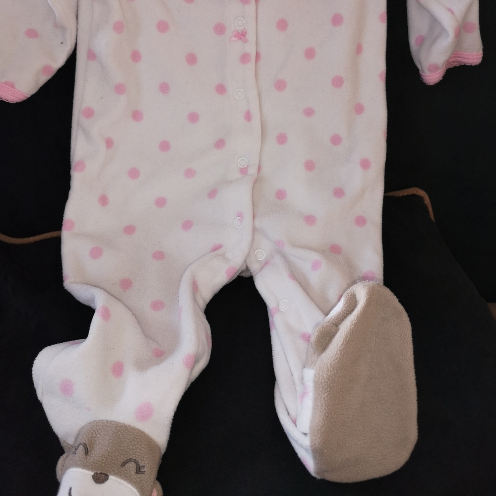 2 for $12 One piece footed pajama